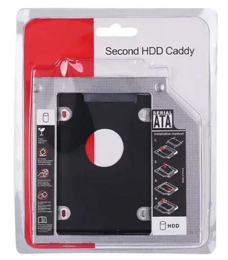 CADDY 9.5mm UNIVERSAL SATA 2nd HDD SDD